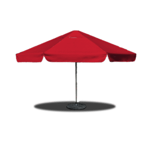 Parasol restauracyjny 3,5 m (z podst. 70 kg) CZERWONY (WYSYŁKA 1-2 dni)