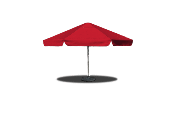 Parasol restauracyjny 3,5 m (z podst. 70 kg) CZERWONY (WYSYŁKA 1-2 dni)
