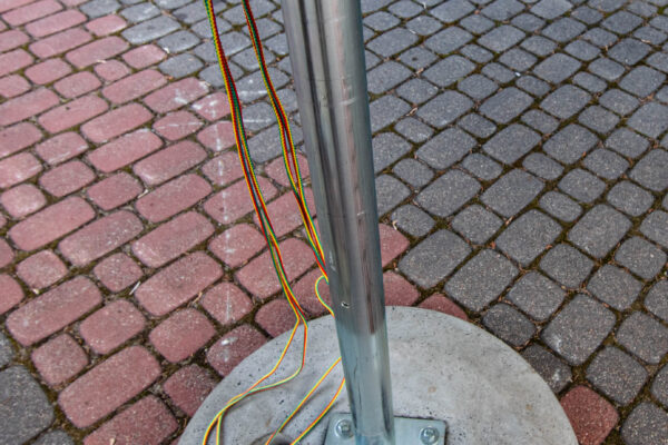 Parasol 8k 4 m z podstawą 70 kg (OUTLET 9/25/WYP) - obrazek 2
