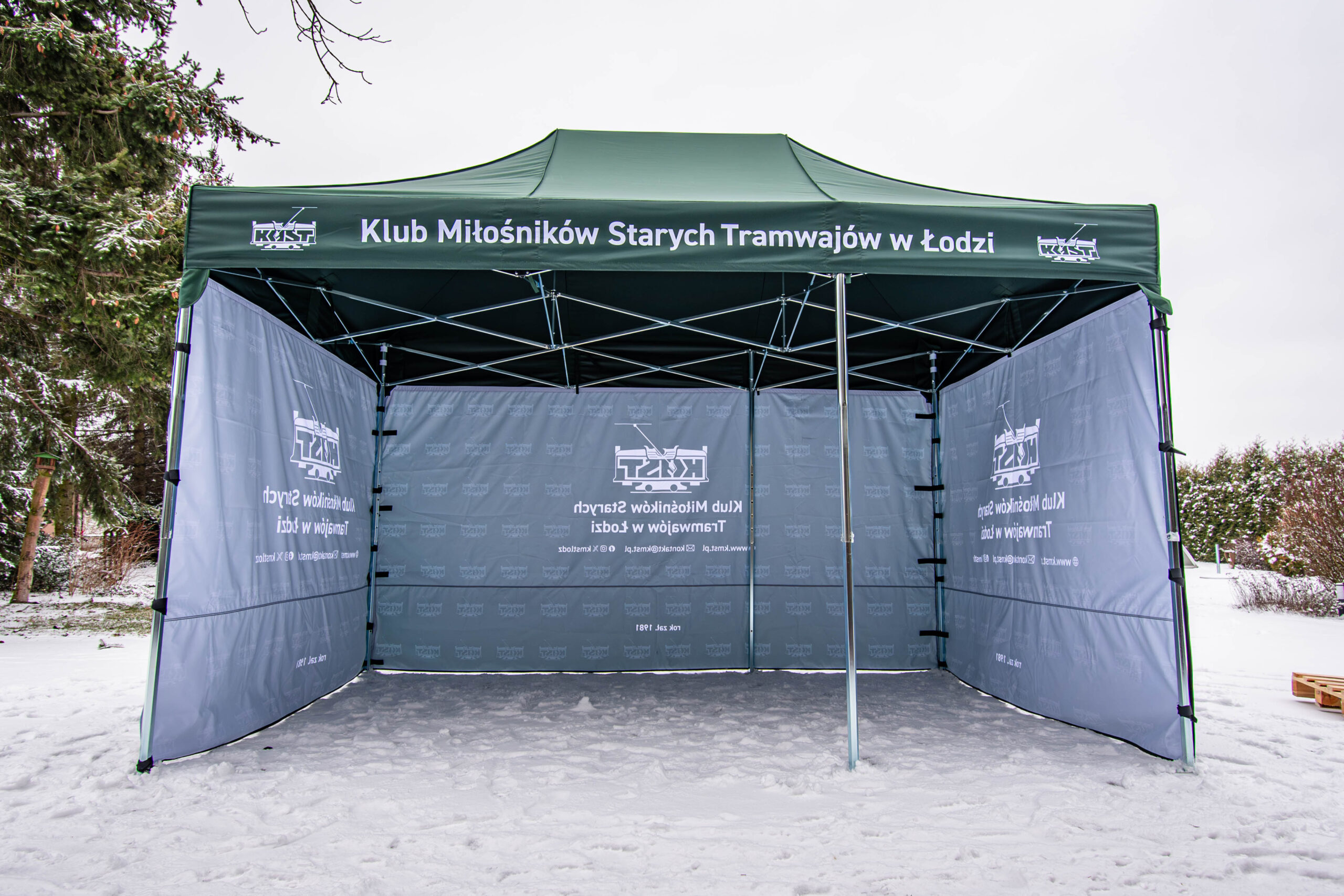 Namiot stalowy 2,7x4 - obrazek 3