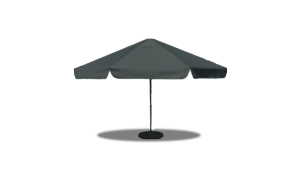 Parasol restauracyjny 4 m (z podst. 70 kg) GRAFITOWY (WYSYŁKA 1-2 dni)