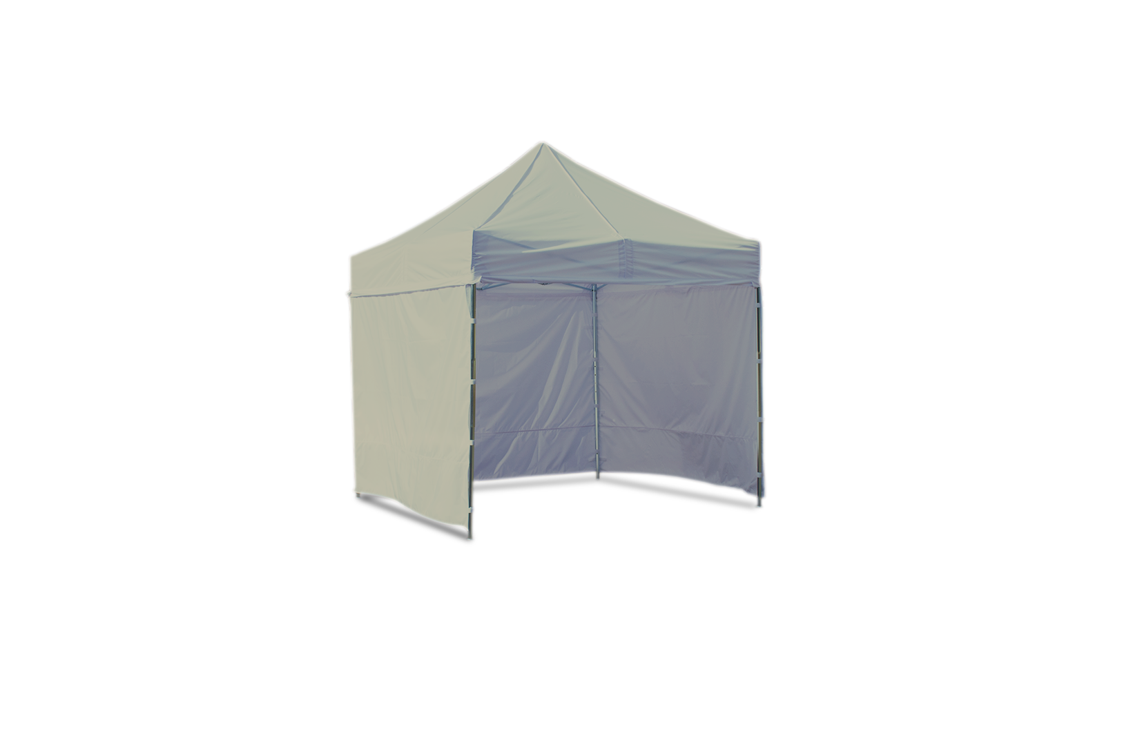 Namiot stalowy 2,5x2,5 JASNO-SZARY (ZE STANU – wysyłka w 48h)