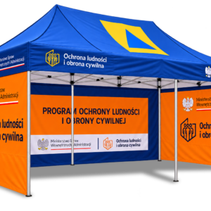 Namiot dla Programu Ochrony Ludności i Obrony Cywilnej (3x6)